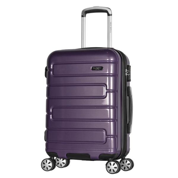 Olympia USA HE-8022-PU Carry-On Spinner Luggage