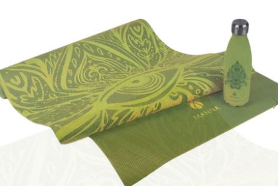 CORE HOME CDU18788 Yoga Mat and Vogue Yoga Mat Combo