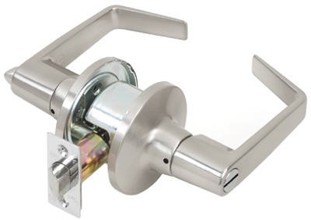 CL100199 Privacy Lever Lock Satin Chrome