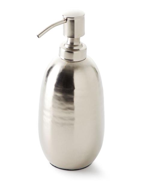 Kassatex ANS-LD-SLV Lotion Dispenser Silver Brass
