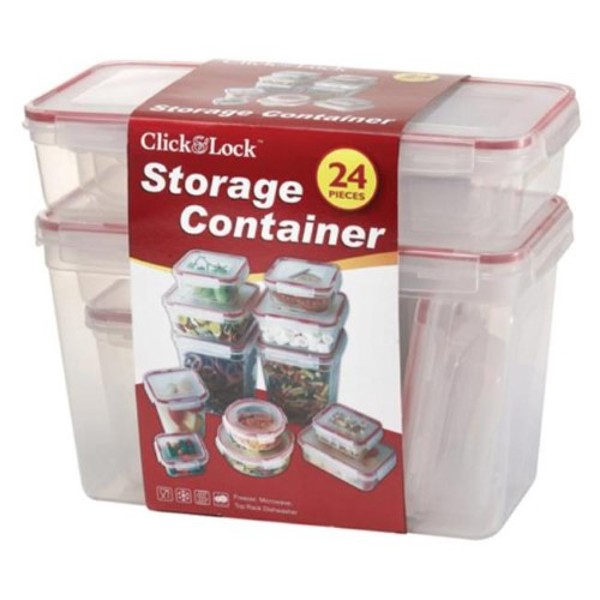 EURO-WARE CL468 24 Piece Storage Container Set