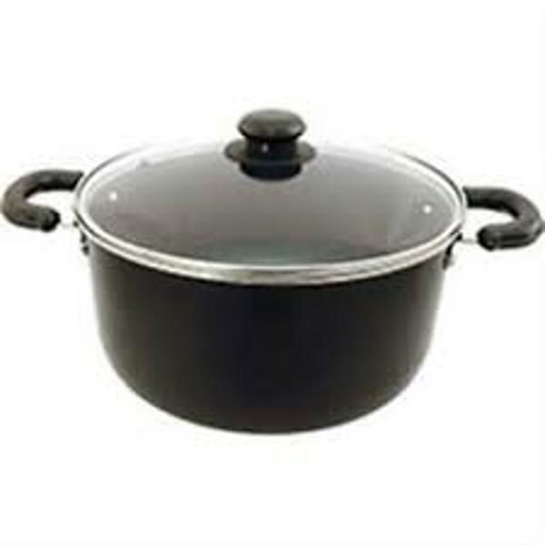 EURO-WARE 9420 Stock Pot 3.5 Qt with Glass Lid