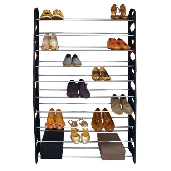 EURO-WARE EW1150 Shoe Rack Stackable Shoe Racks 50 Pair