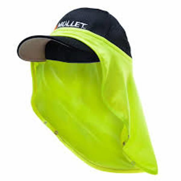 BT GLOBAL CORP SMOO5 Hi Vis Yellow Sun Mullet Sun Protection Yellow