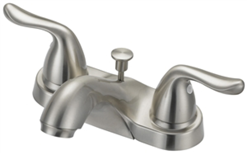 Boston Harbor 2128619 Lavatory Faucet 4 Inch Two Handle Brushed Nickel