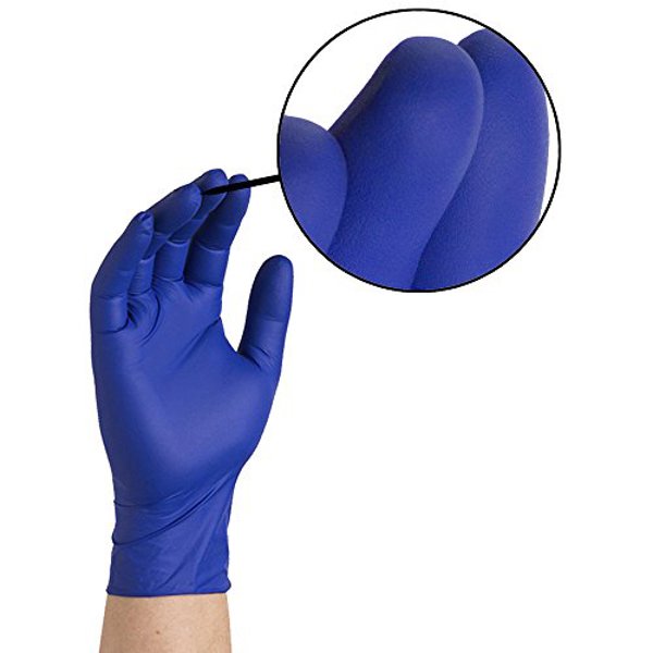AMMEX CORPORATION AINPF48100 XLarge Indigo Disposable Gloves Latex Free 100 Box