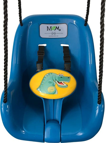 M & M MM00176 Toddler Swing Dinosaur