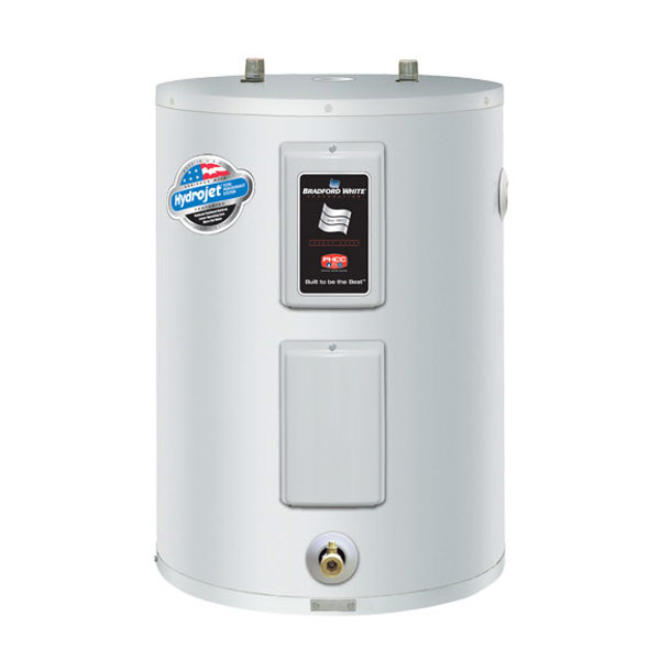 Bradford White BW20L Low Boy Water Heater 20 Gal Capacity 240V 4500 Watts 26.14 In Height 19.68 In Width Side Connect