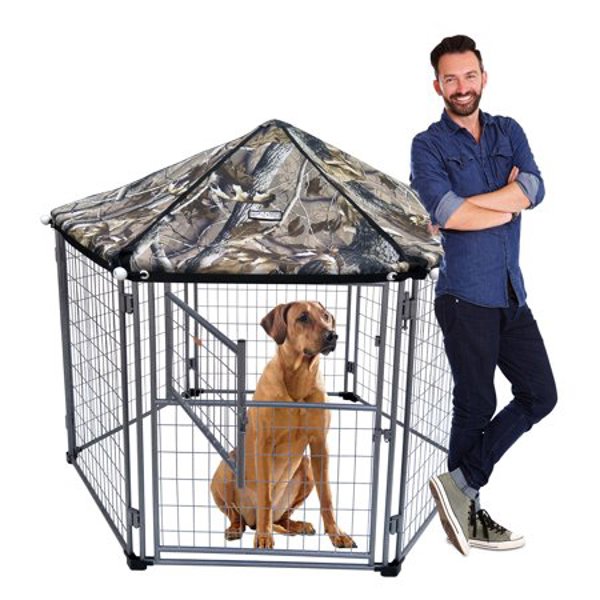 WINDCO LLC 60101 Outdoor Pet Kennel 5.5 Ft With Cover