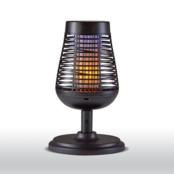 PIC DFST Bug Zapper LED Torch Flame Effect Outdoor Solar