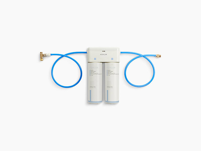 Kohler 77686-NA Aquifer Double-Cartridge Water Filtration System