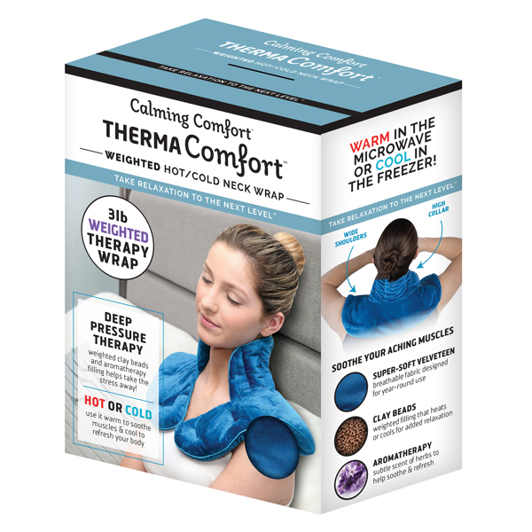 As Seen On TV TC011106 Neck Wrap Hot/Cold Aromatherapy