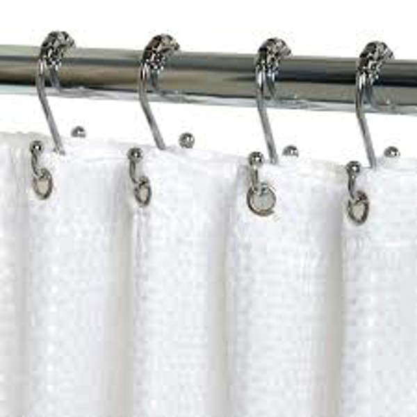 Zenith Products SS008ALSSL Double Roller Shower Hook Chrome Aluminum