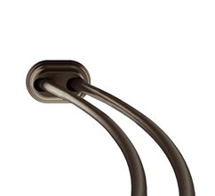 35644HB Curved Double Tension Shower Rod
