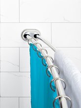35644SS Curved Double Tension Shower Rod