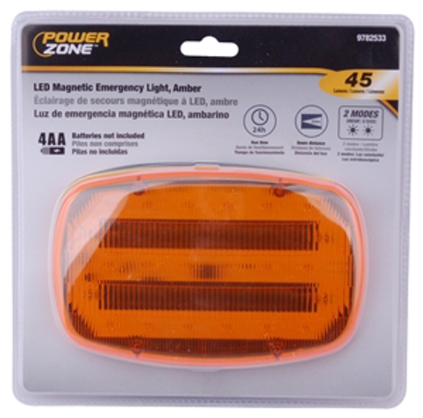 POWERZONE 35705 Light Safety Magnetic LED Amber