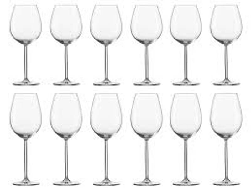KOOPMAN INTERNATIONAL CC7000310 Wine Glass Set 12 Piece Glass Set