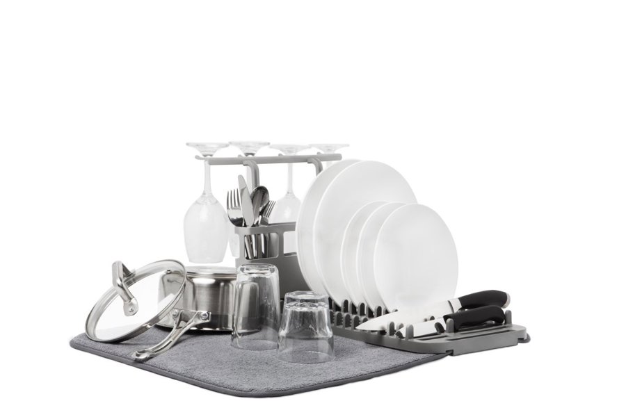 Umbra 1011484-149 Dish Rack with Dry Mat