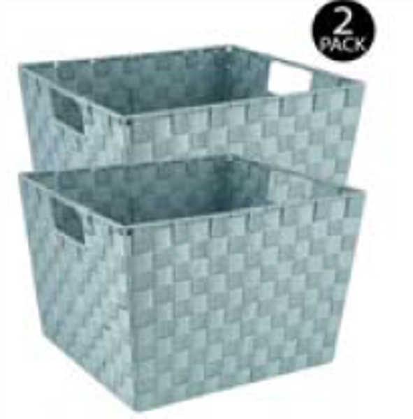 Kennedy International 25017-2PK-BLUE Large Tote 2 Pack Blue