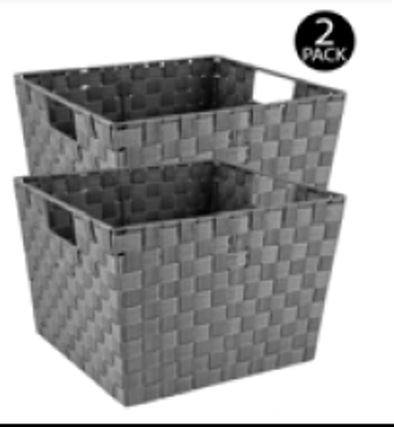 Kennedy International 25017-2PK-GREY Large Tote Gray