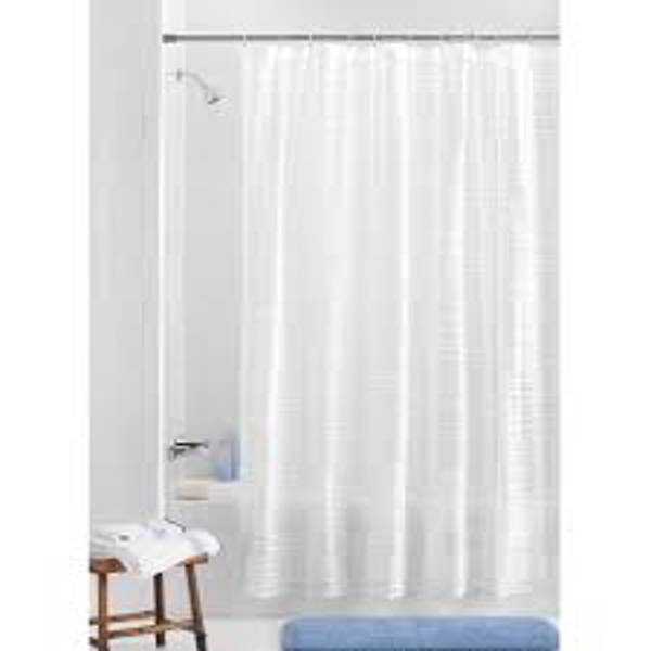Safdie 50163.13Z.A Shower Curtain 70 In x 72 In 13 Piece with Hooks Assorted