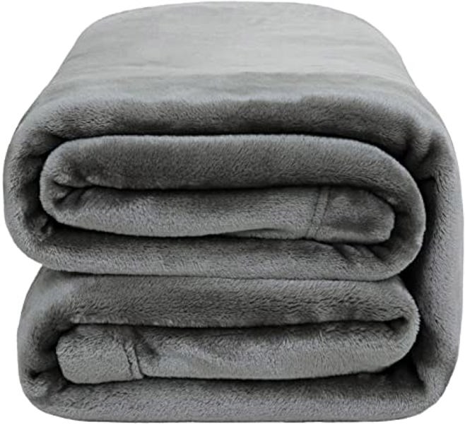 Safdie 65284Z75 Blanket 60x80 Grey Flannel