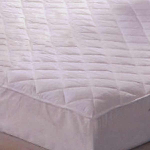 Global Weavers Corp 6A3-MFMPADQ Mattress Pad Queen Microfiber Up to 18 Inch