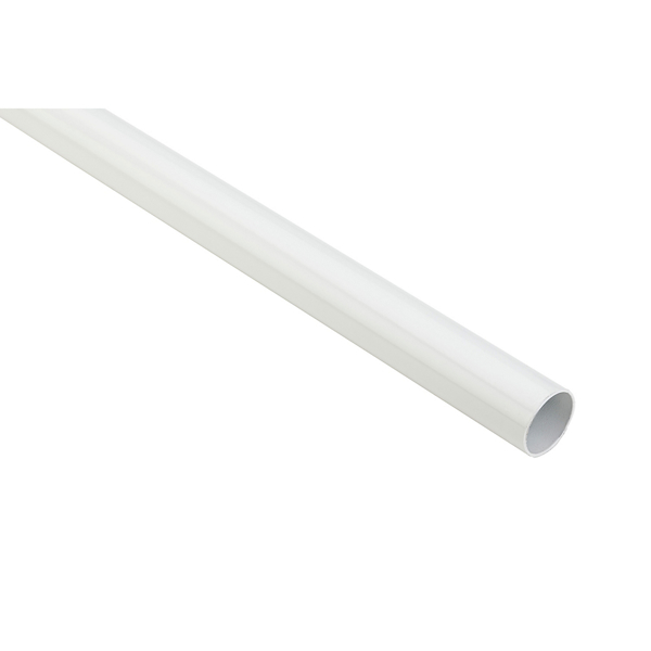 National Hardware S822-102 Rod 8 Feet 1.32 In Dia L Steel White