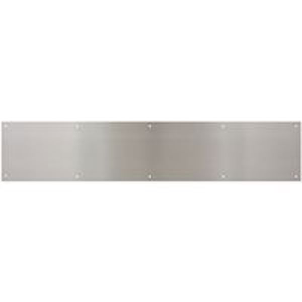National Hardware N270-316 Kickplate 8x34 Satin Nickel