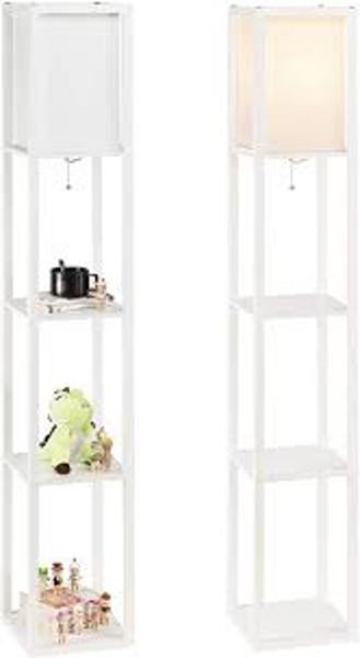 Evolution Lighting 21162-000 Lamp Combo Etagere Accent Light and Floor Lamp Combo