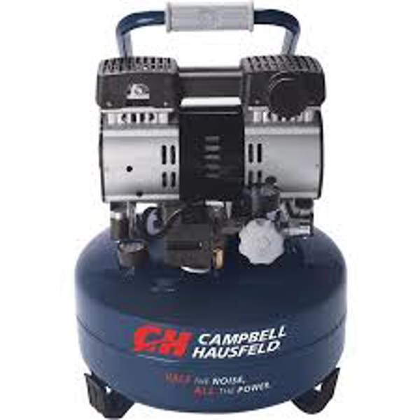Campbell Hausfeld DC060500 Oil Free Quiet Air Compressor 6 Gal