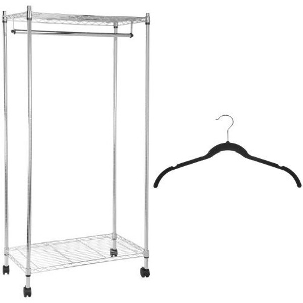 Amazon SL-CLYM-001 Garment Hanging Rolling Rack