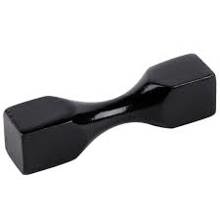 51325 Glossy Black Coated Wood Chopstick