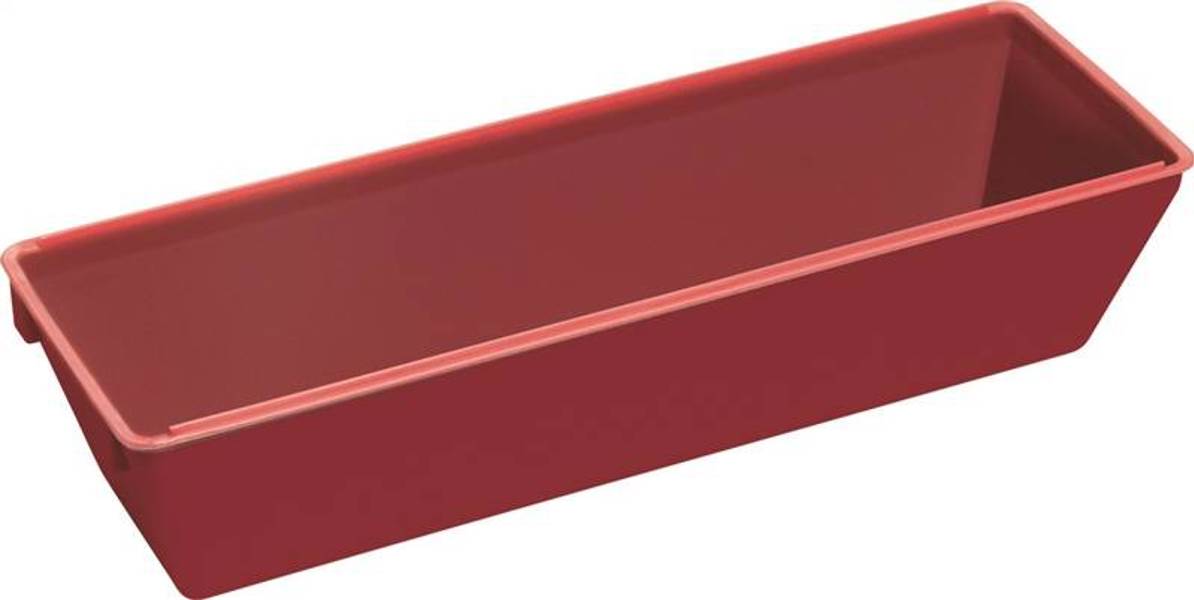 HYDE TOOLS 09060 Mud Pan Plastic 2-5/8 In Red