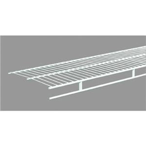 ClosetMaid 136100 Shelf Wardrobe 72 L X 2 W X 12 D 60 Lb Steel White