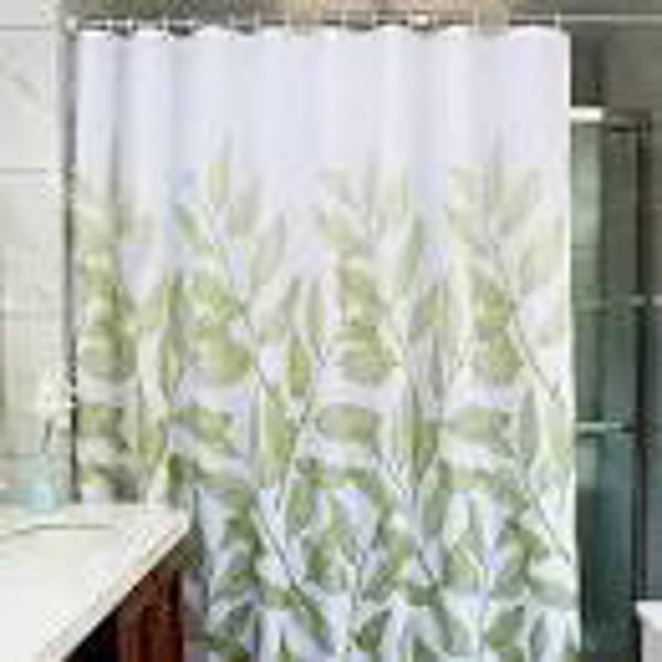 Kennedy International 29070-AST1 Bathroom Set Shower Curtain 70x72 Printed Polyester 14 Pieces