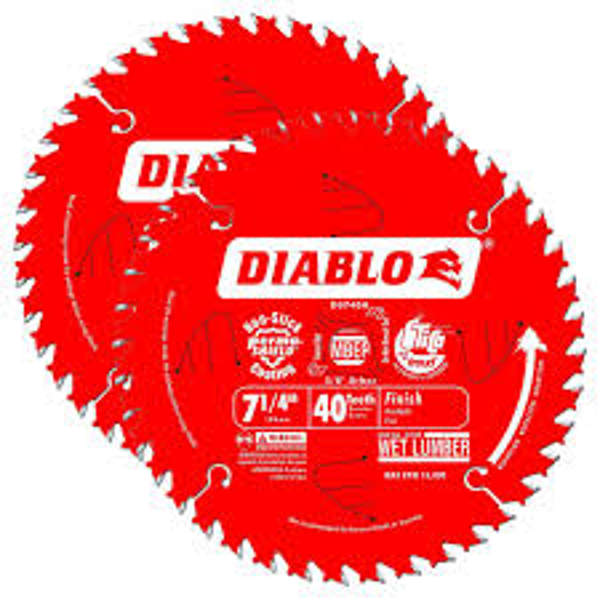 Diablo D0740PX Plywood/Finish Saw Blade 7 1/4 In 24 Tooth