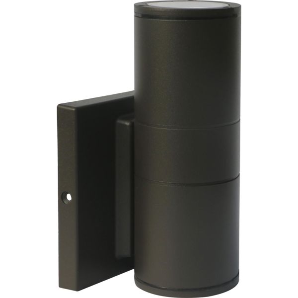 Satco 62-1139 Up/Down Sconce 10W 1 Light LED Fixture 120-227V Bronze
