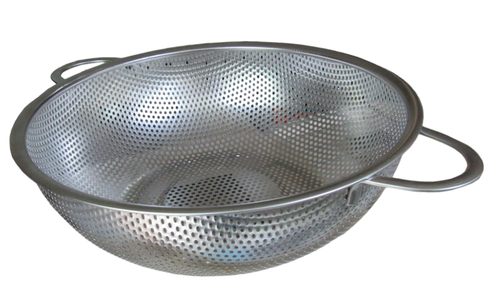 CORE HOME 18303 Perforated Colander 5 Qt Stainless Steel