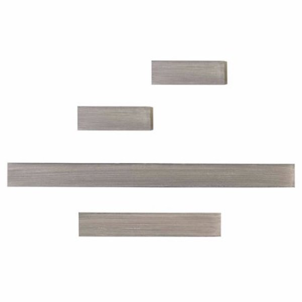 Lifetime Brands 5122382 Frame Mel S4 Chunky Photo Frame With Wood Shelves Gray