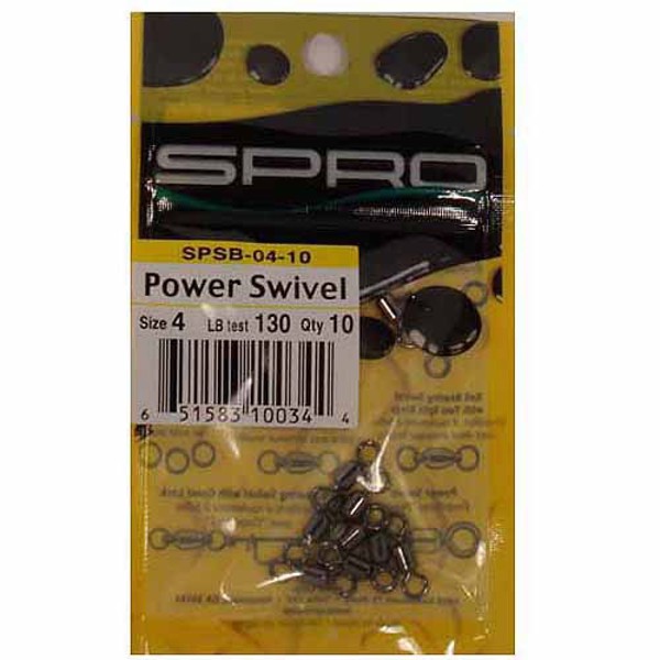 Capt. Harry #4 Power Swivel 10 Piece Black Nickel