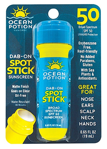 SUN & SKIN CARE RESEARCH INC 580 Sunblock Stick 65 Oz SPF 50+ Ocean Potion