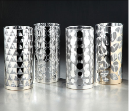 64883ASST 9.5 X 4.5 Glass Vase