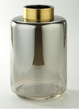 64918 Smoke 10 X 6.5 Vase