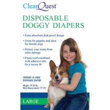 US948 08 Mini Disposable Doggy Diapers
