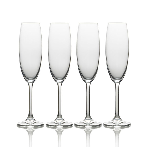 Lifetime Brands 5191918 Glass Flute 8 Oz