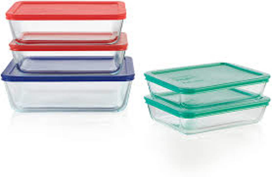 Kennedy International 27330 Rectangular Glass Food Storage Box 450 ml