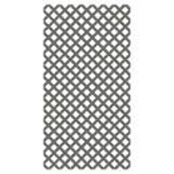 Boise Cascade JOG LAT14108 4x8 PVC 1/4 In Privacy Lattice