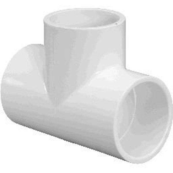 Charlotte PVC024001200HA Tee 1-1/4 In PVC Sch 40 Side by Side