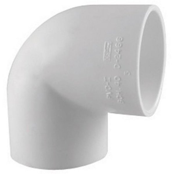 Charlotte PVC023001400HA 90 Degree Elbow PVC 1-1/2 In Schedule 40